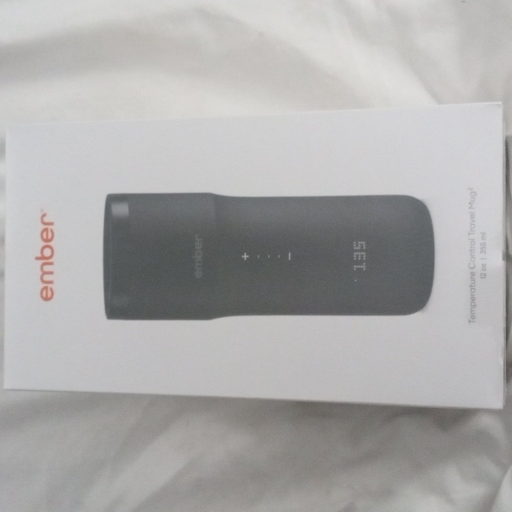 Ember temperature controlled travel mug